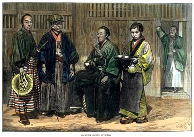 日本护送人员，1874年 作者 不明