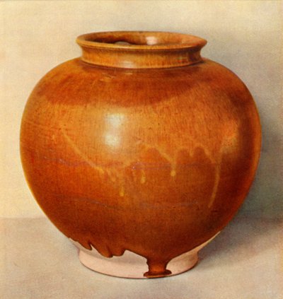 坛子-唐朝时期，大约7-8世纪，1945年。 作者 不明