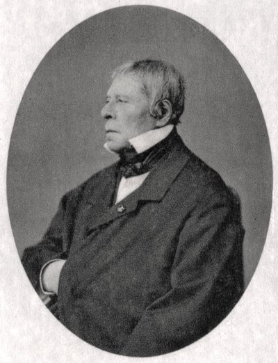 让·奥古斯特·多米尼克·英格里斯（Jean Auguste Dominique Ingres），法国新古典主义画家，1841年 作者 不明