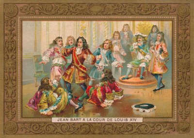 让·巴特（Jean Bart）1650-1702，路易十四（1638-1715），约1910年代 作者 不明