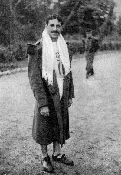 让·布安（Jean Bouin），法国士兵和运动员，1912年 作者 不明