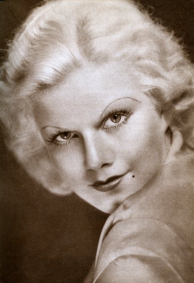 让·哈洛（Jean Harlow），美国电影女演员，1933年 作者 不明