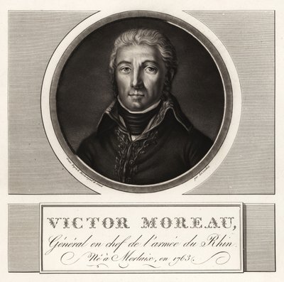 让·维克多·玛丽·莫罗（Jean Victor Marie Moreau），莱茵军团总司令 作者 不明
