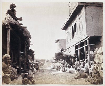 杰拉拉巴德，主街"，约1878年 作者 不明