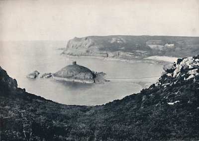 泽西岛-Portelet湾和Janvrin岛，1895年 作者 不明