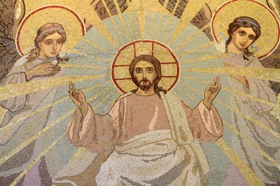 Jesus Christ. Church of the Saviour on Spilled Blood or Church of Resurrection, Saint Petersburg, Russia 作者 不明