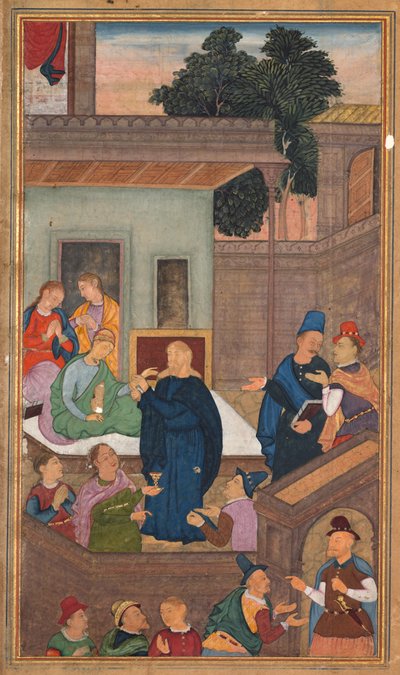 耶稣从圣洁的镜子上使死的J鲁斯的女儿复活。奇迹，... 1602-16 作者 不明