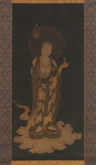 地藏菩萨，15世纪。 作者 不明