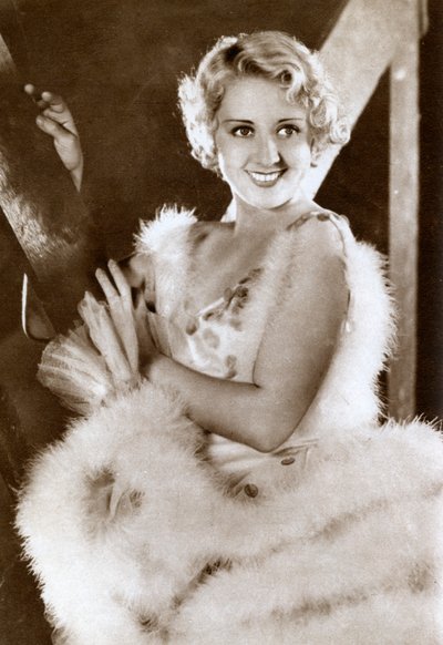 琼·布朗德尔（Joan Blondell），美国女演员，1933年 作者 不明