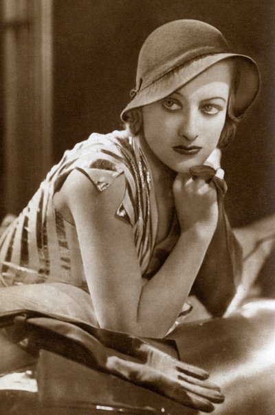 琼·克劳福德（Joan Crawford），美国女演员，1933年 作者 不明
