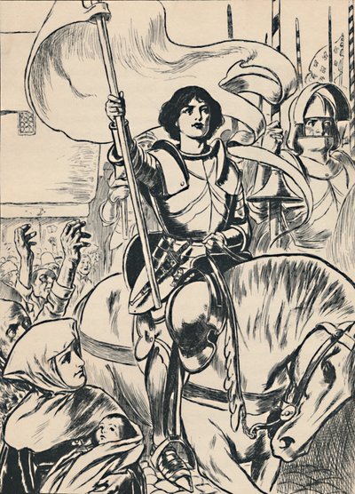 琼·陆军元首，大约1907年 作者 不明
