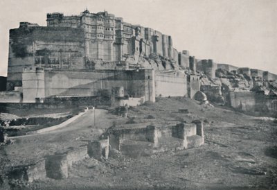 焦特布尔堡，1936年。 作者 不明