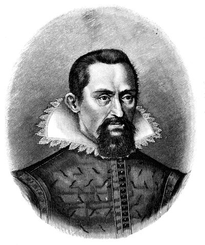 约翰尼斯·开普勒（Johannes Kepler），德国天文学家，十七世纪初，c1903 作者 不明
