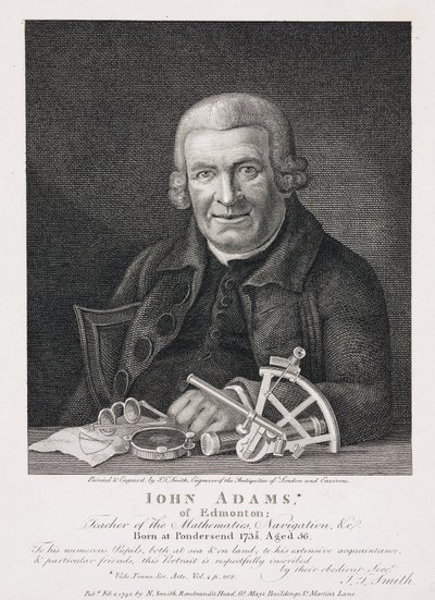 John Adams, mathematician 作者 不明