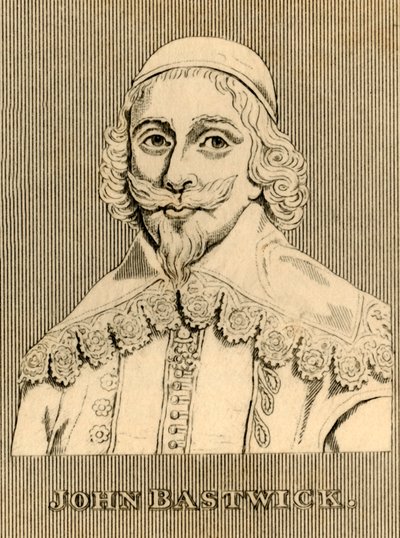 约翰·巴斯维克（John Bastwick），1593-1654，1830年。 作者 不明