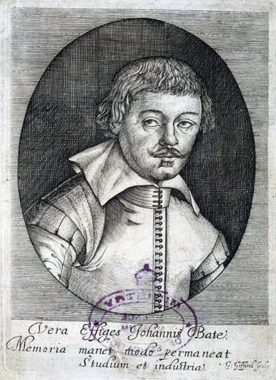 John Bate, English author, c 1635 作者 不明