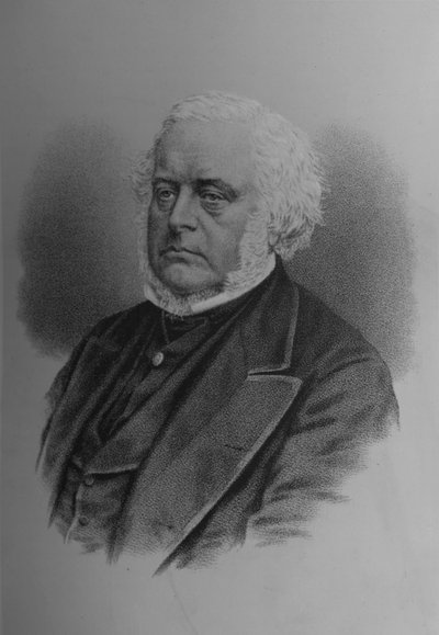 约翰·布莱特（John Bright），英国政治家和演说家，1870年代至1883年。 作者 不明