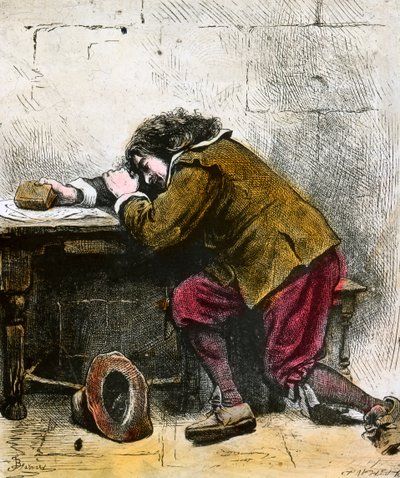 John Bunyan做梦，17世纪19世纪末或20世纪初 作者 不明
