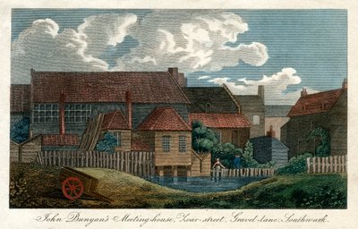 约翰·布尼恩斯（John Bunyans）会所，伦敦南沃克（Southwark），砾石巷，佐尔街，1814年 作者 不明