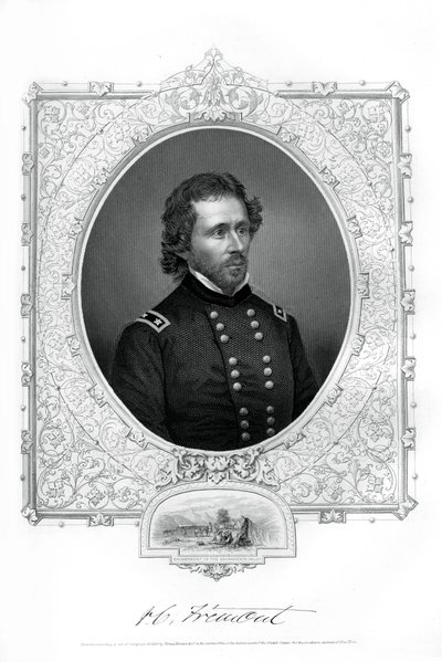 约翰·弗里蒙特（John C Fremont），美国士兵，探险家和总统候选人，1862-1867年 作者 不明