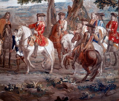 约翰-丘吉尔，马尔堡公爵 1650-1722 英国士兵，在布伦海姆之战中，1704年 作者 不明