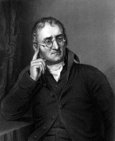 约翰·道尔顿（John Dalton），英国化学家，c1860 作者 不明