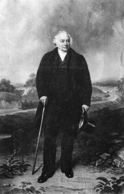 约翰-埃利斯，议员和铁路主席，约1850年代 作者 不明