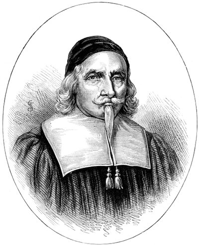 约翰·恩德科特（John Endecott），17世纪英国殖民州州长，美国地方行政官和士兵，大约在1880年 作者 不明