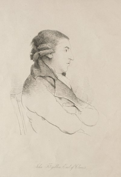 约翰·菲茨吉本（John Fitzgibbon），克莱尔伯爵，1800年代初期。 作者 不明