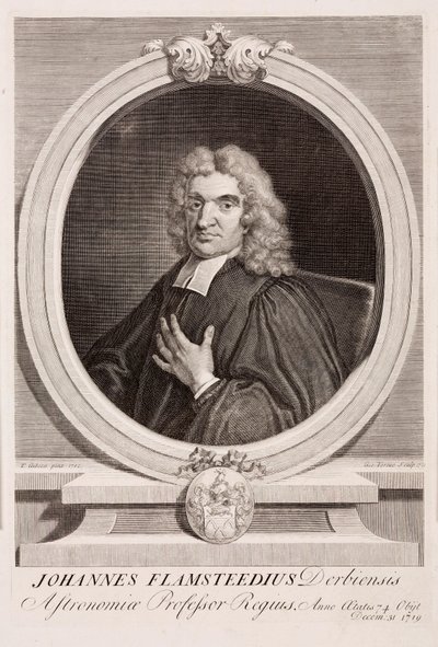 John Flamsteed, astronomer 作者 不明