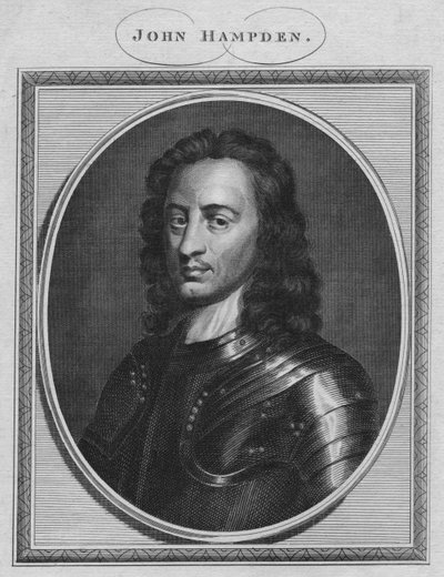 约翰·汉普顿（John Hampden），1785年。 作者 不明
