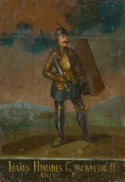 特兰西瓦尼亚省Voivode的John Hunyadi，18世纪上半叶。 作者 不明
