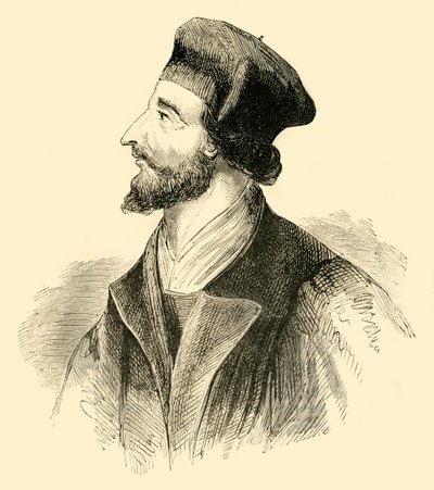 约翰·胡斯（John Huss），c1369-1415，1890年。 作者 不明