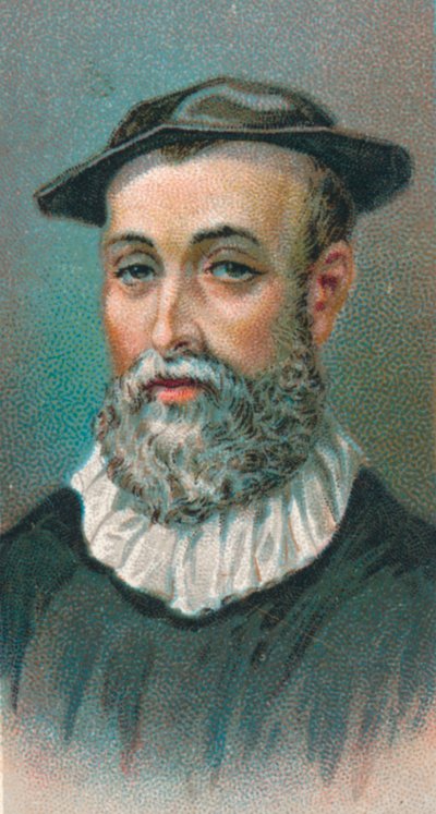 约翰·诺克斯（John Knox）c1514-1572，苏格兰宗教改革者，1924年 作者 不明
