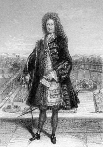 约翰·罗（John Law），法国主计长，1720年-1841年 作者 不明