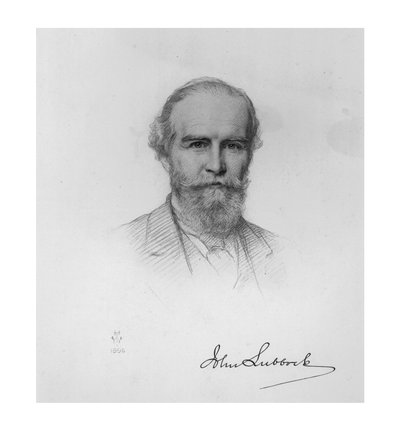 约翰·拉伯克（John Lubbock），1896年。 作者 不明