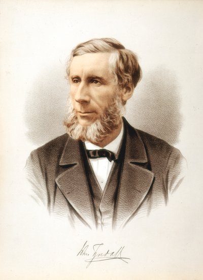 约翰·廷德尔（John Tyndall），爱尔兰裔英国物理学家，科学普及者，c1880 作者 不明