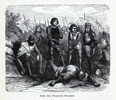 约翰无畏刺伤者，1882年 作者 不明