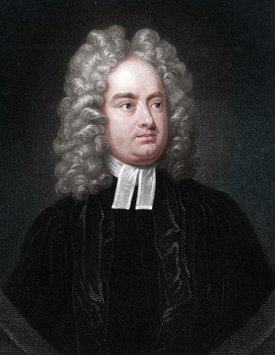 乔纳森·斯威夫特（Jonathan Swift），盎格鲁-爱尔兰神职人员，讽刺作家和诗人。 作者 不明