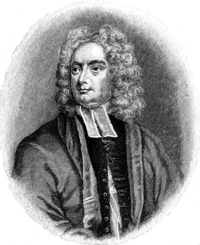 乔纳森·斯威夫特（Jonathan Swift），盎格鲁爱尔兰讽刺作家，诗人兼牧师 作者 不明