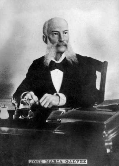 何塞·玛丽亚·加尔维兹（Jose Maria Galvez），1834-1906年，1920年代 作者 不明