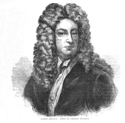 约瑟夫·艾迪生（Joseph Addison），英国作家和政治家，c1870 1878年 作者 不明