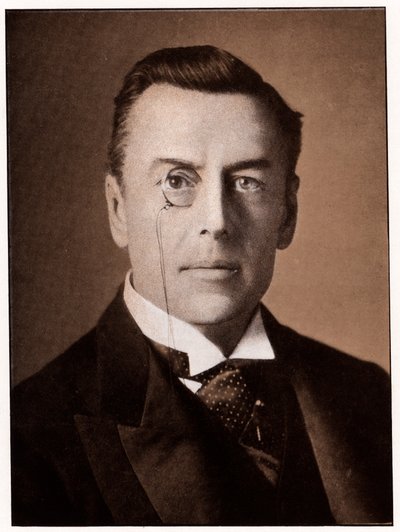 英国政客约瑟夫·张伯伦（Joseph Chamberlain），c1900年 作者 不明