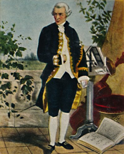 约瑟夫·海顿（Joseph Haydn）1732-1809。 -哈曼画，1934年。 作者 不明