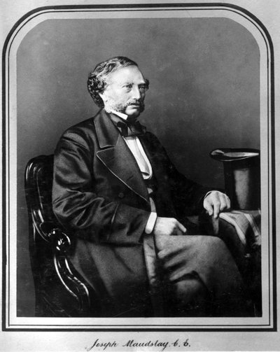 Joseph Maudslay，英国工程师，约1850年 作者 不明