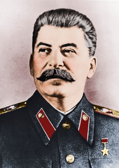 约瑟夫·斯大林（Joseph Stalin）1879-1953年，苏联领导人，c1940年代。 作者 不明