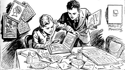 1937年集邮之乐 作者 不明