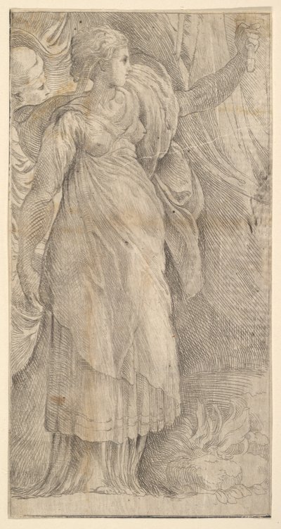 朱迪思，16世纪。 作者 不明