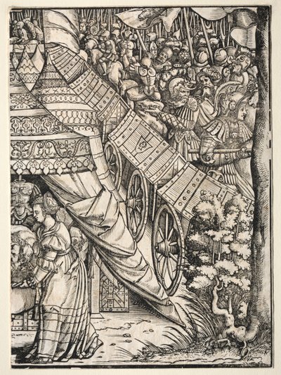 朱迪思（Judith）和Holifernes团长，1500年代。 作者 不明