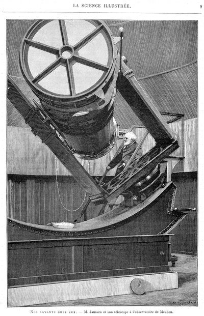 朱尔斯·皮埃尔·塞萨尔·詹森（Jules Pierre Cesar Janssen），法国天文学家，1893年 作者 不明